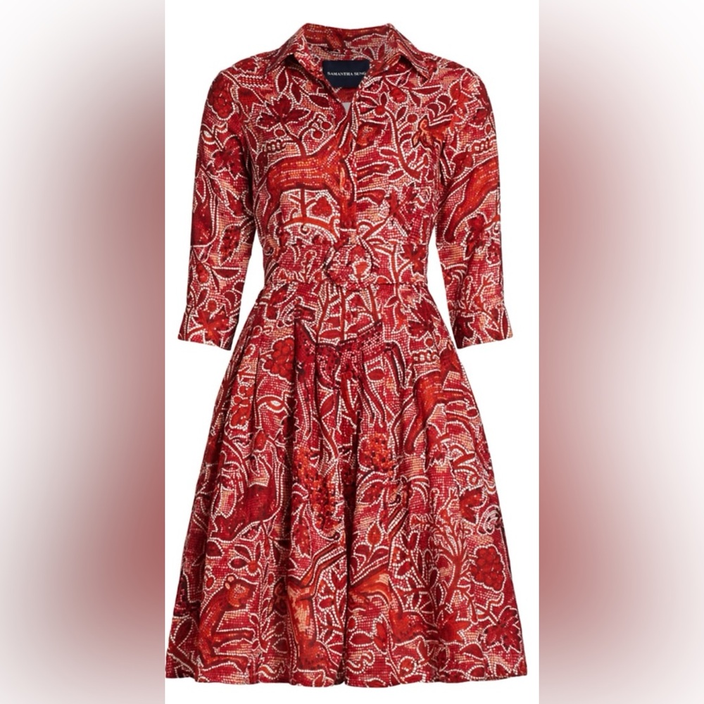 SAMANTHA SUNG Chic Ikat dress, worn one time!